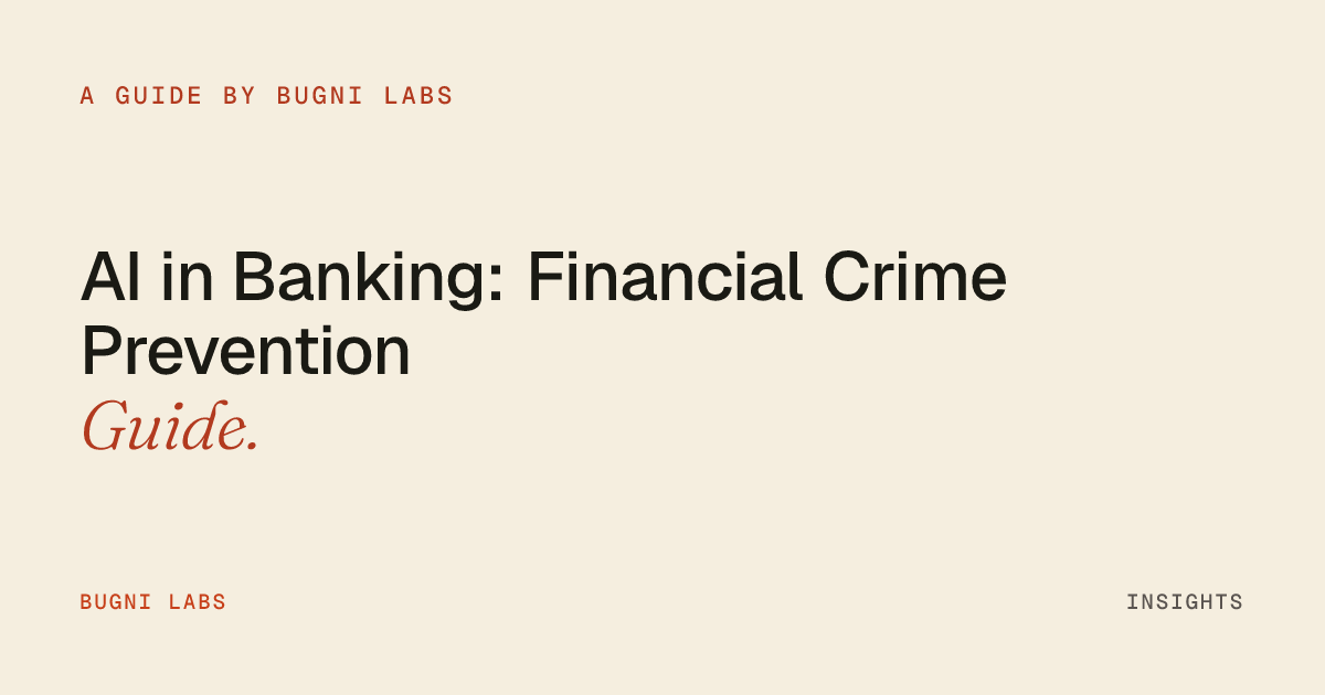 AI in Banking: Financial Crime Prevention Guide